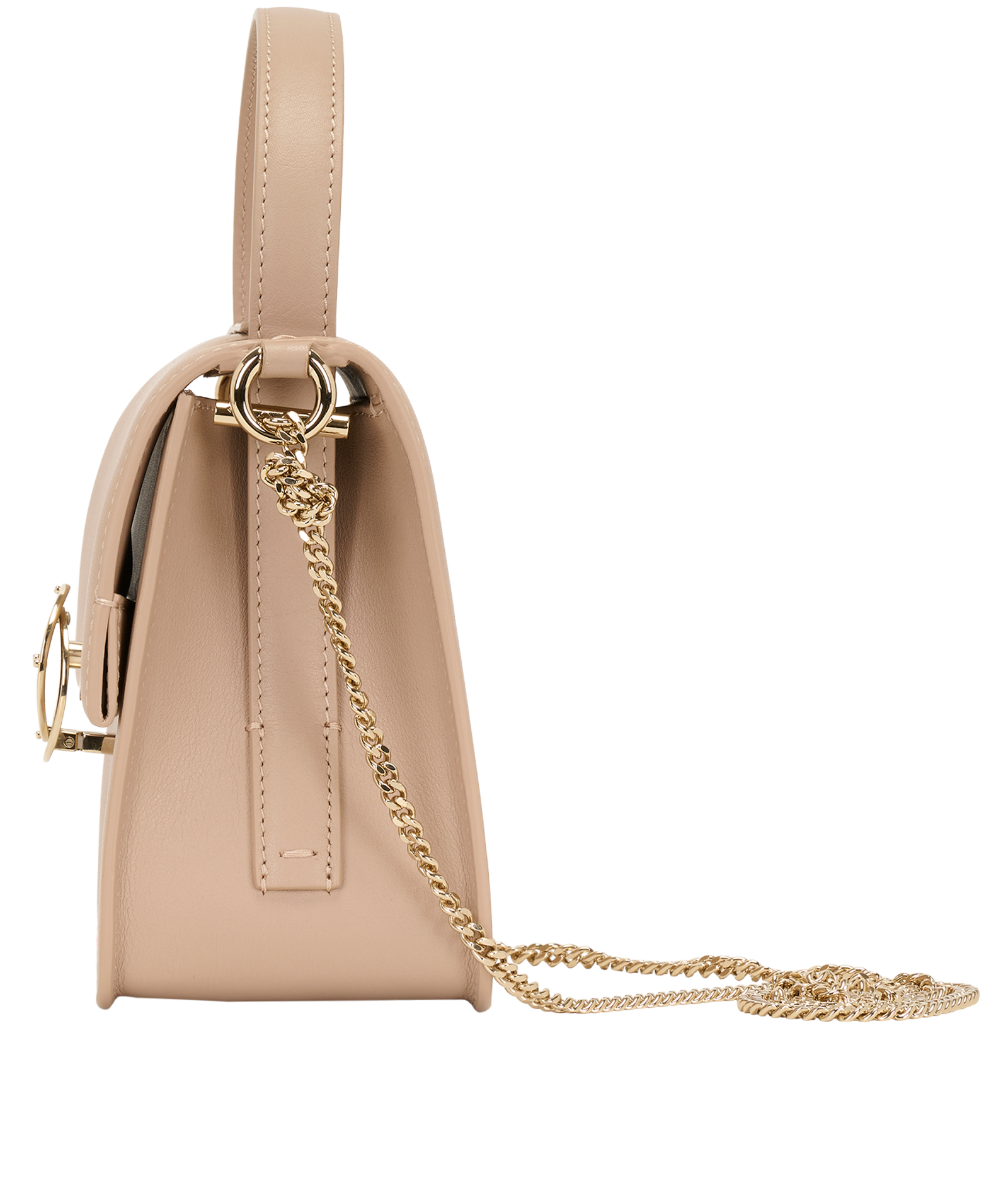 Penelope, &pound;550, Handbags, Beige, Leather, Bottom view